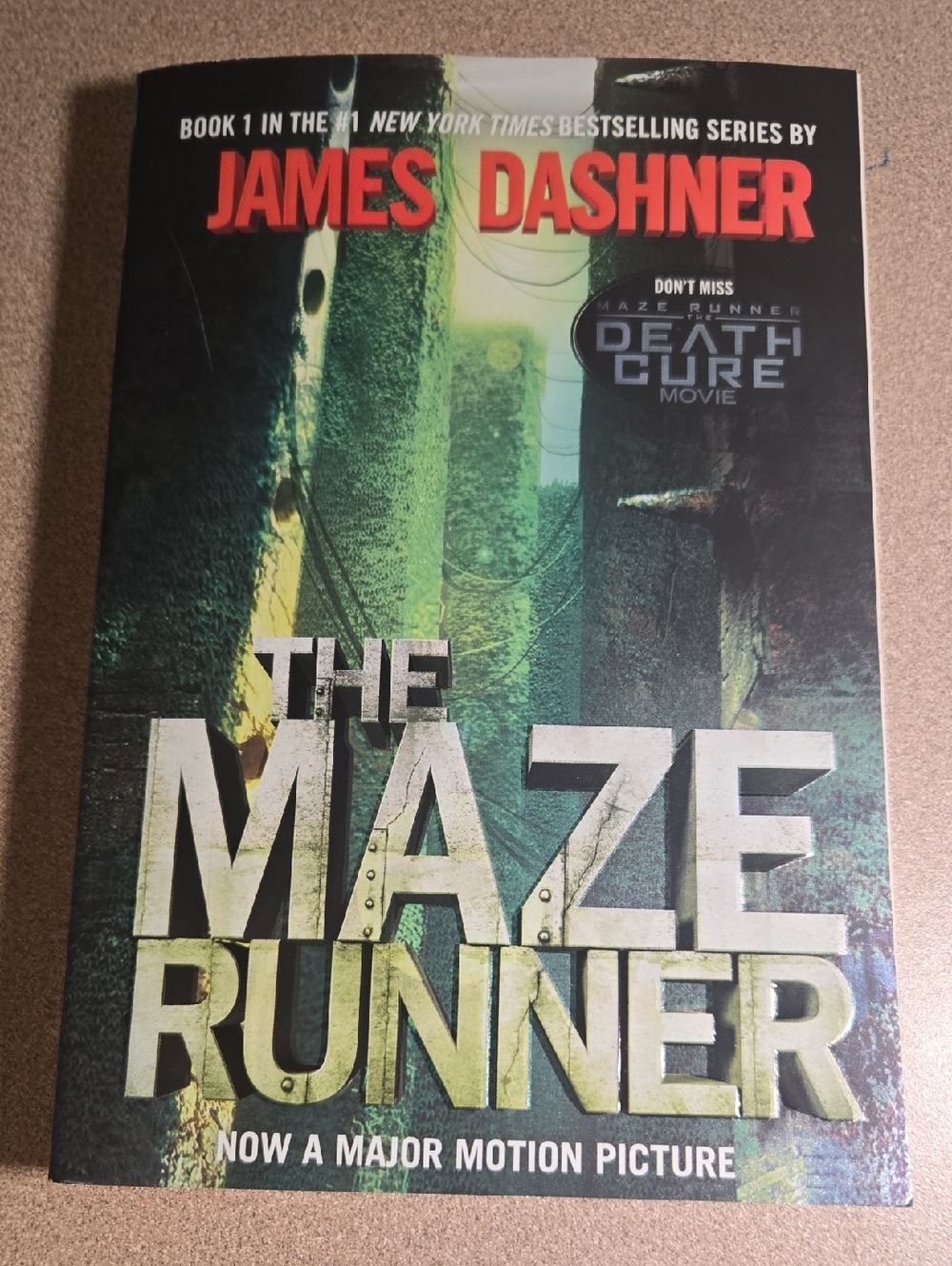 The Maze Runner Paperback - Green Cover